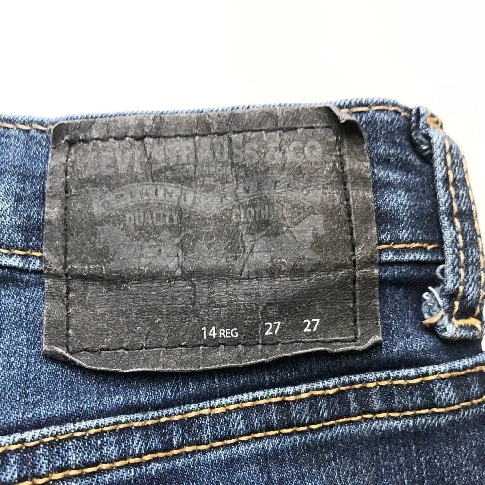 Levi’s performance 511 slim dark Wash denim jeans